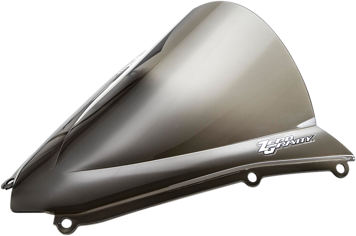 ZERO GRAVITY Double Bubble Windscreen - Smoke - Ninja H2/Carbon 16-254-02