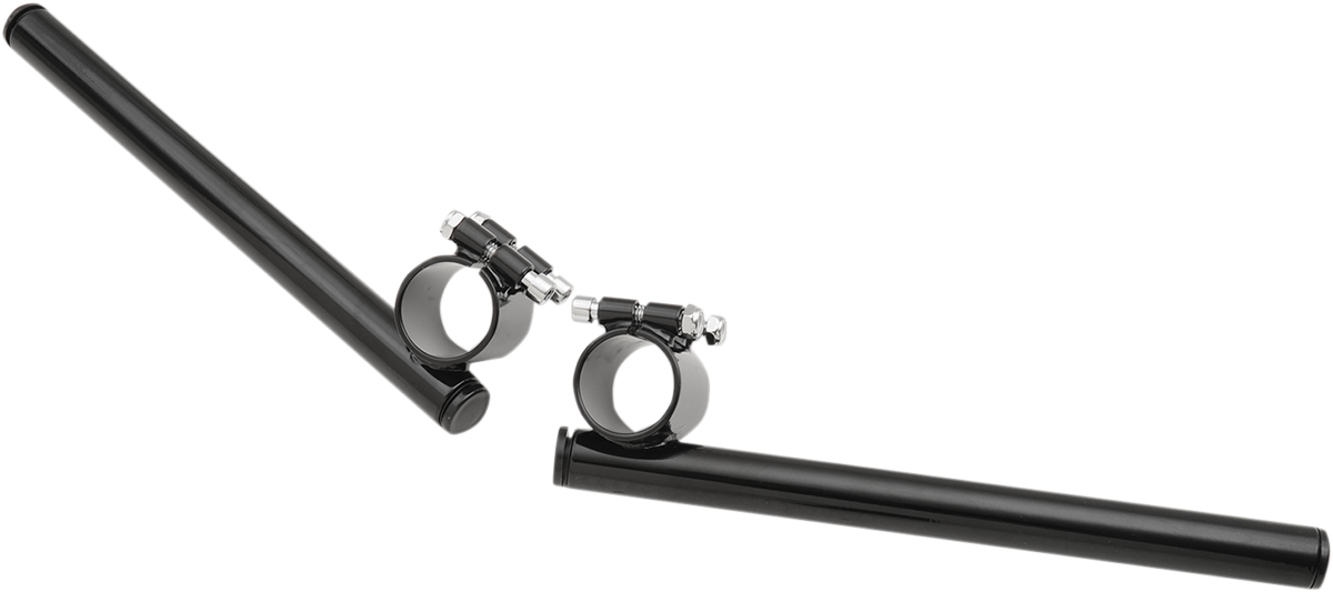 EMGO 1" Clip-On Handlebar - 39 mm - Dimpled - Black 07-93138