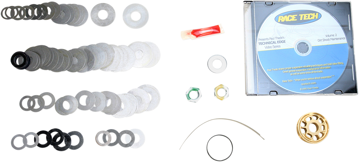Race Tech Gold Valve Shock Kit - 40 mm SMGV 4005 for Enhanced Suspension Control