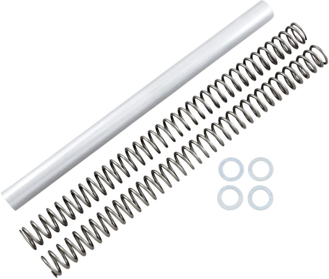 Race Tech FRSP 364746 Chrome Silicon Steel Fork Springs – 0.46 kg/mm Stiffness