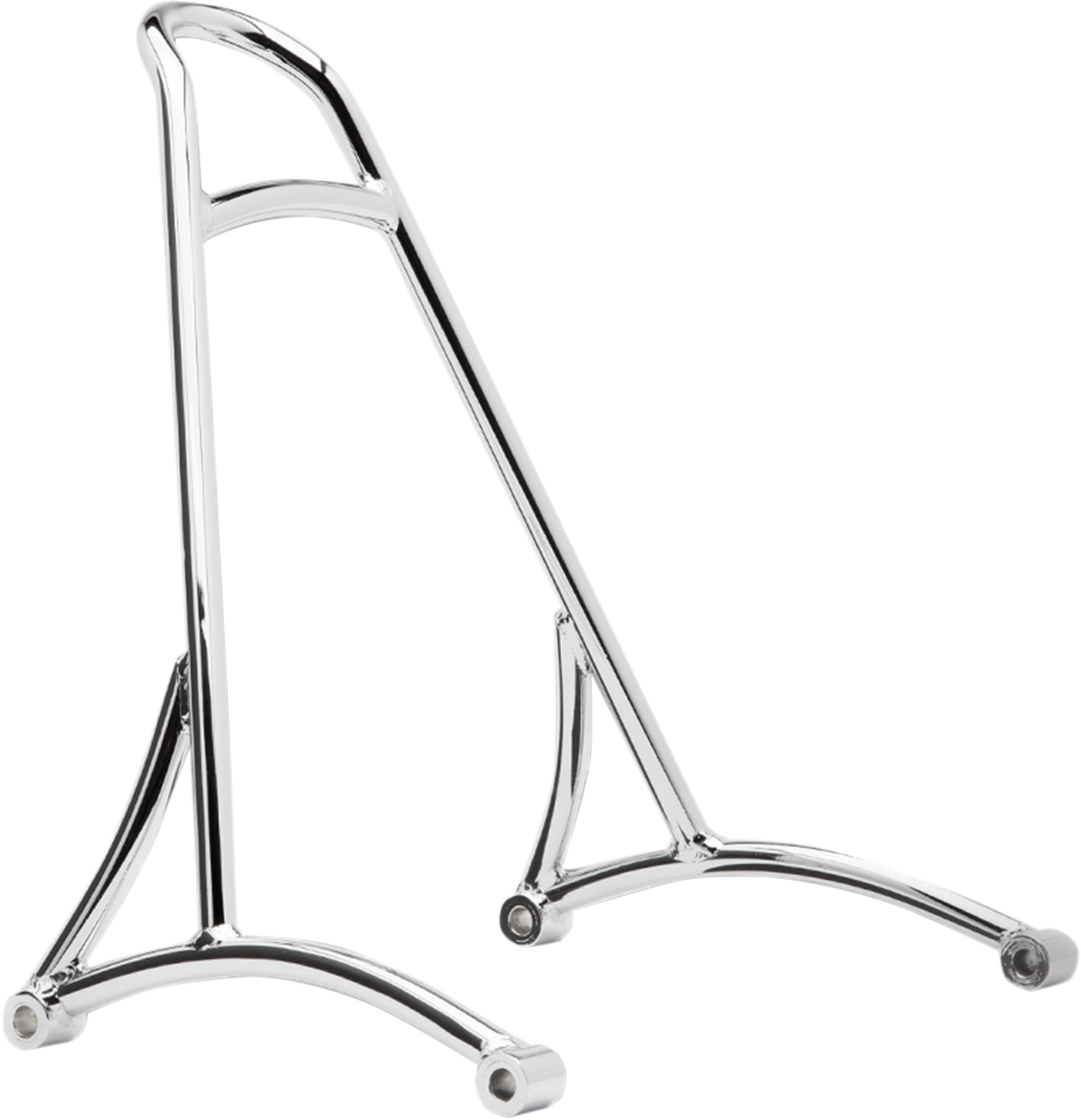 BURLY BRAND 13" Sissy Bar - Short - Chrome - HD Sportster B13-1500C
