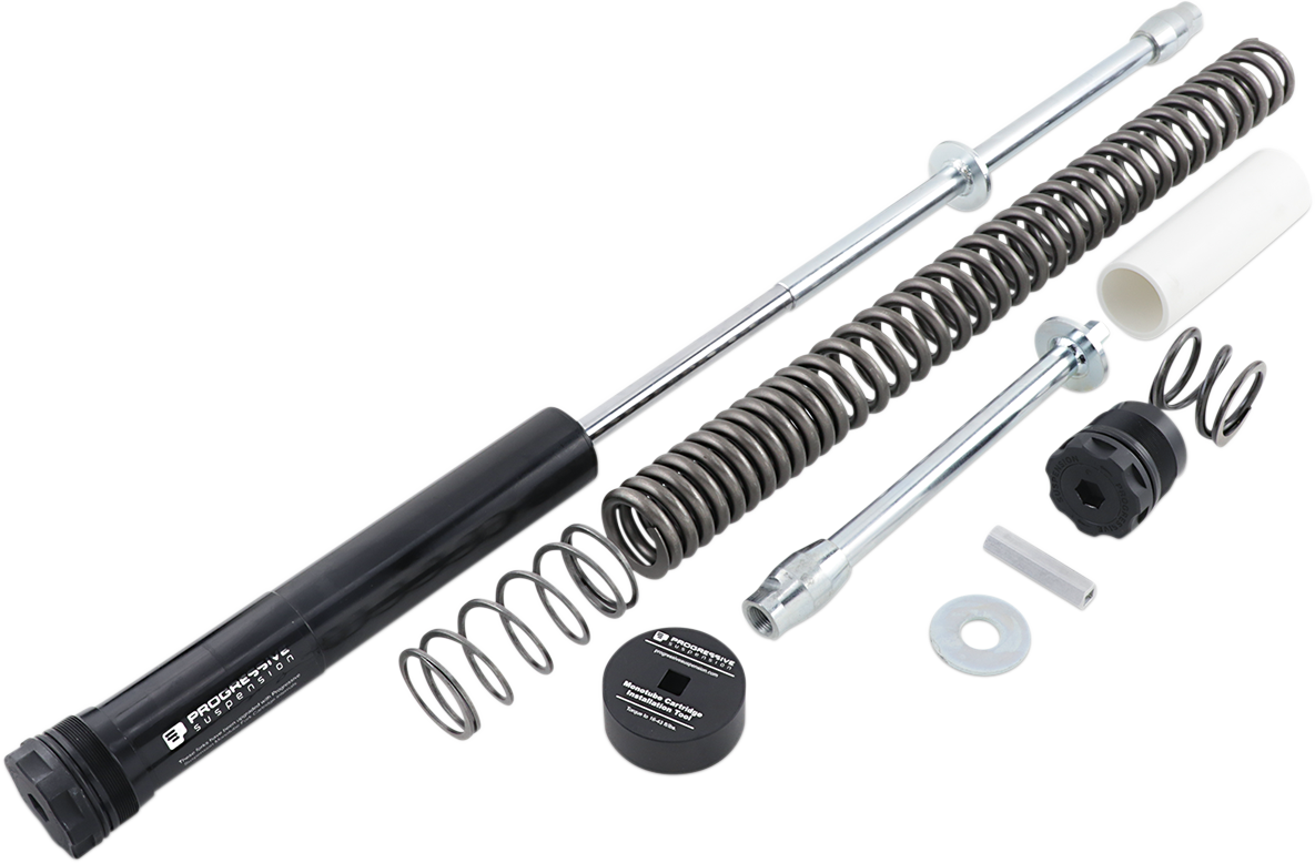 Progressive Suspension Monotube Cartridge Fork Kit 49mm for Standard Forks - Part 31-2541