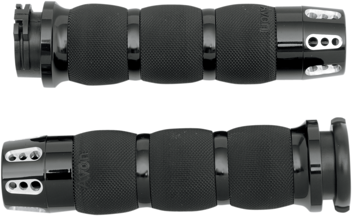 AVON GRIPS Gatlin Air Cushioned Grips - Black AIR-90-ANO-GAT