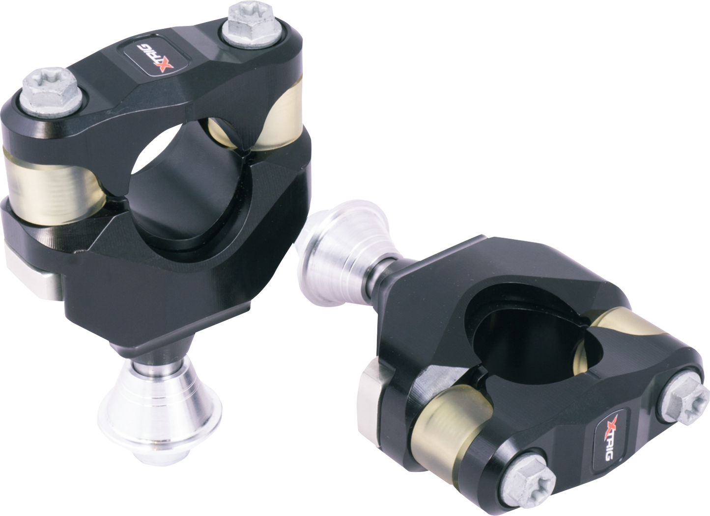 XTRIG Triple Clamp for 1-1/8-inch Bars - Black - Gas Gas, Husqvarna, KTM 501330502101