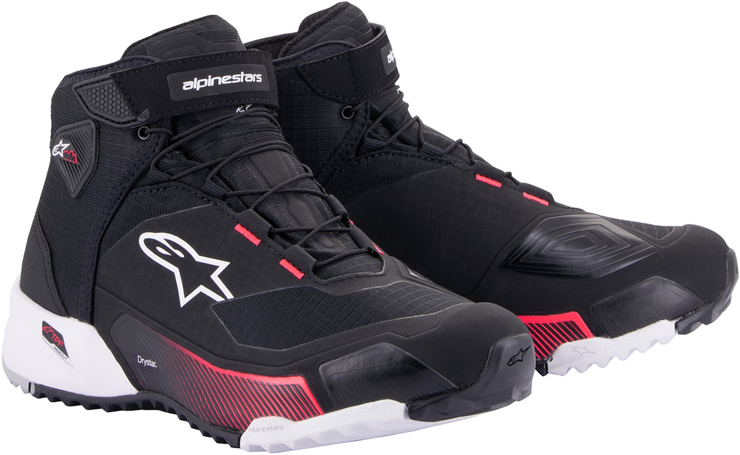 ALPINESTARS Stella CR-X Drystar® Shoes - Black/White/Pink - US 7 261152318327
