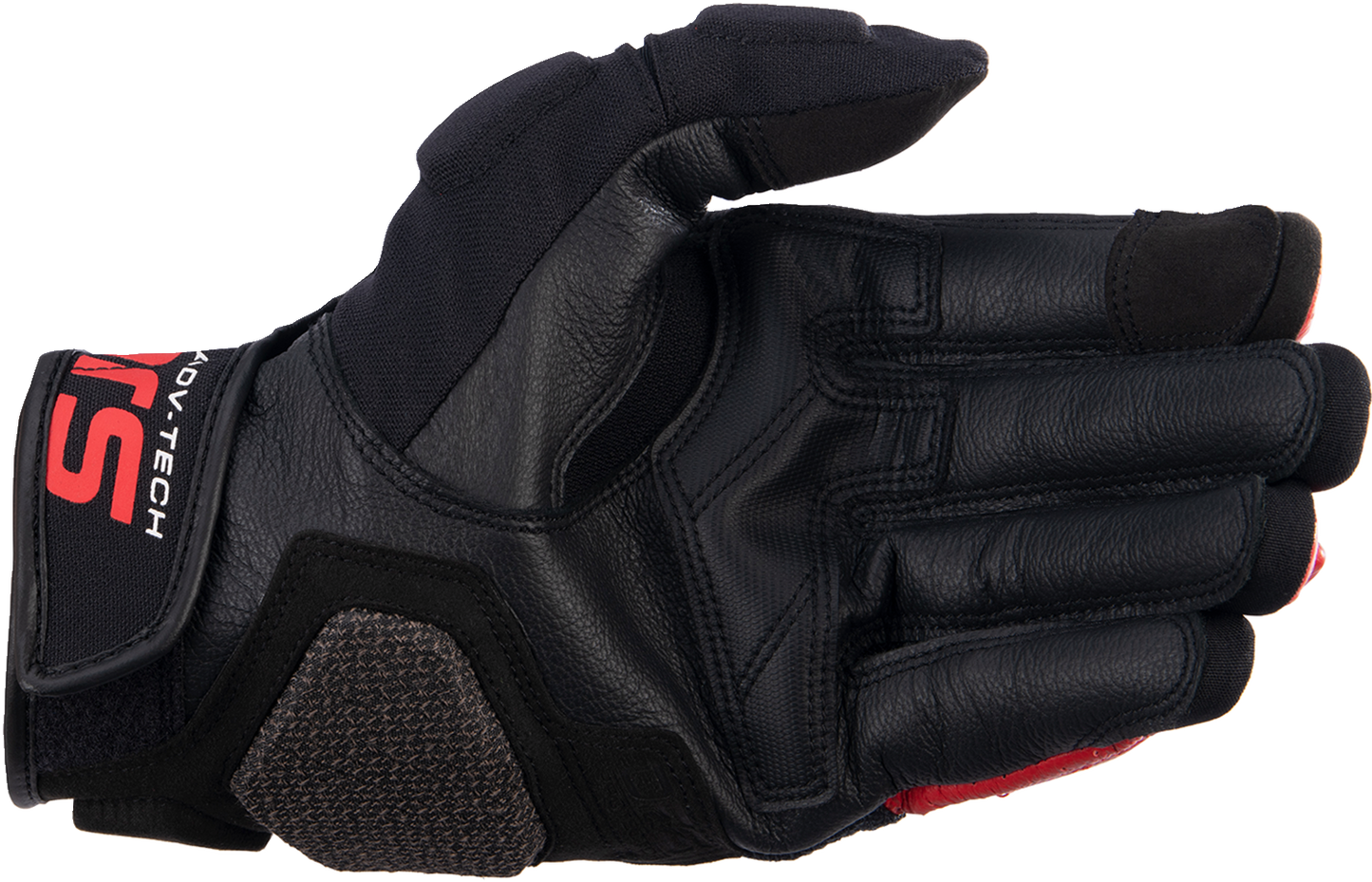 ALPINESTARS Halo Gloves - Black/White/Bright Red - 3XL 3504822-1304-3X