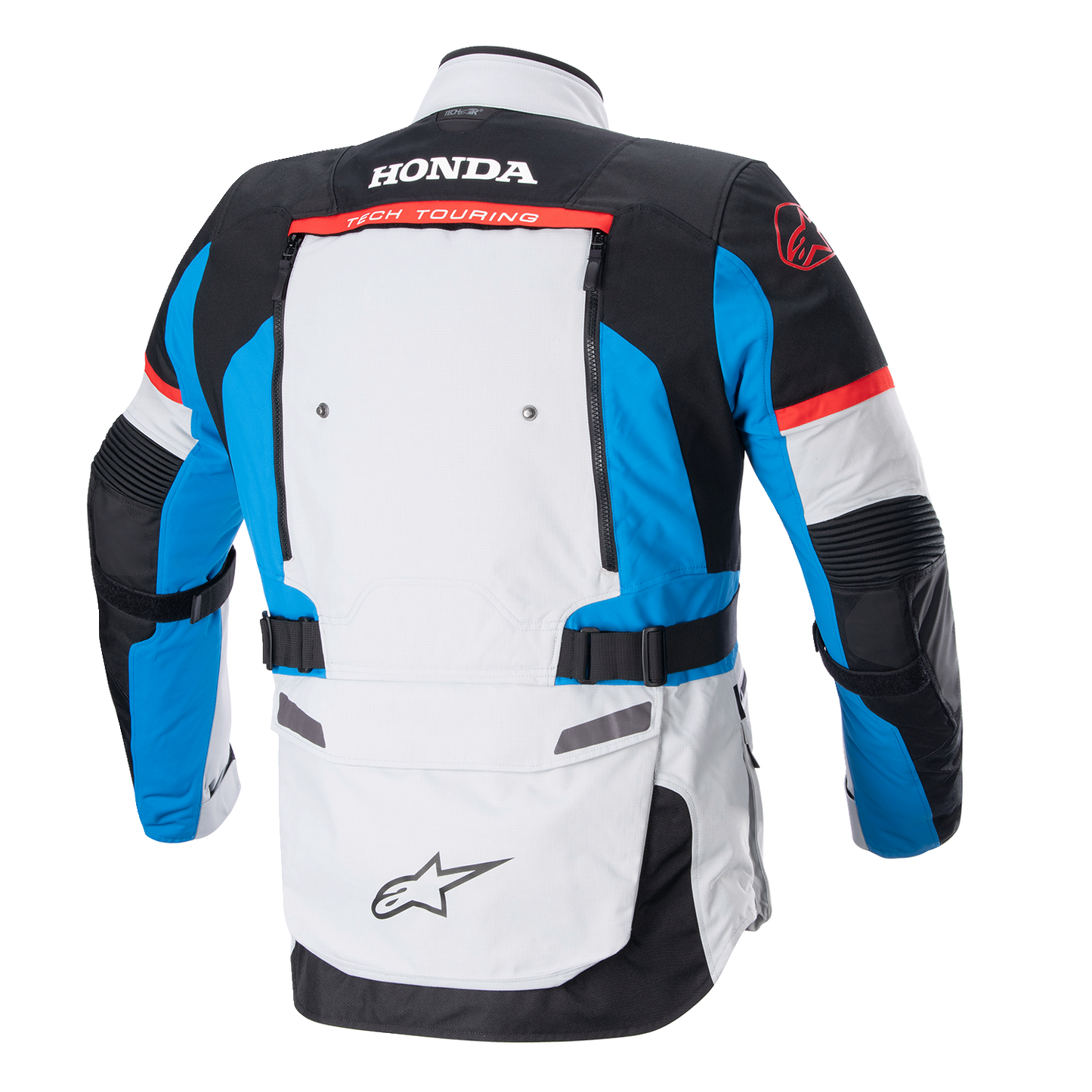 ALPINESTARS Honda Bogotà Pro Drystar® Jacket - Gray/Black/Red/Blue - Medium 3206723-9173-M