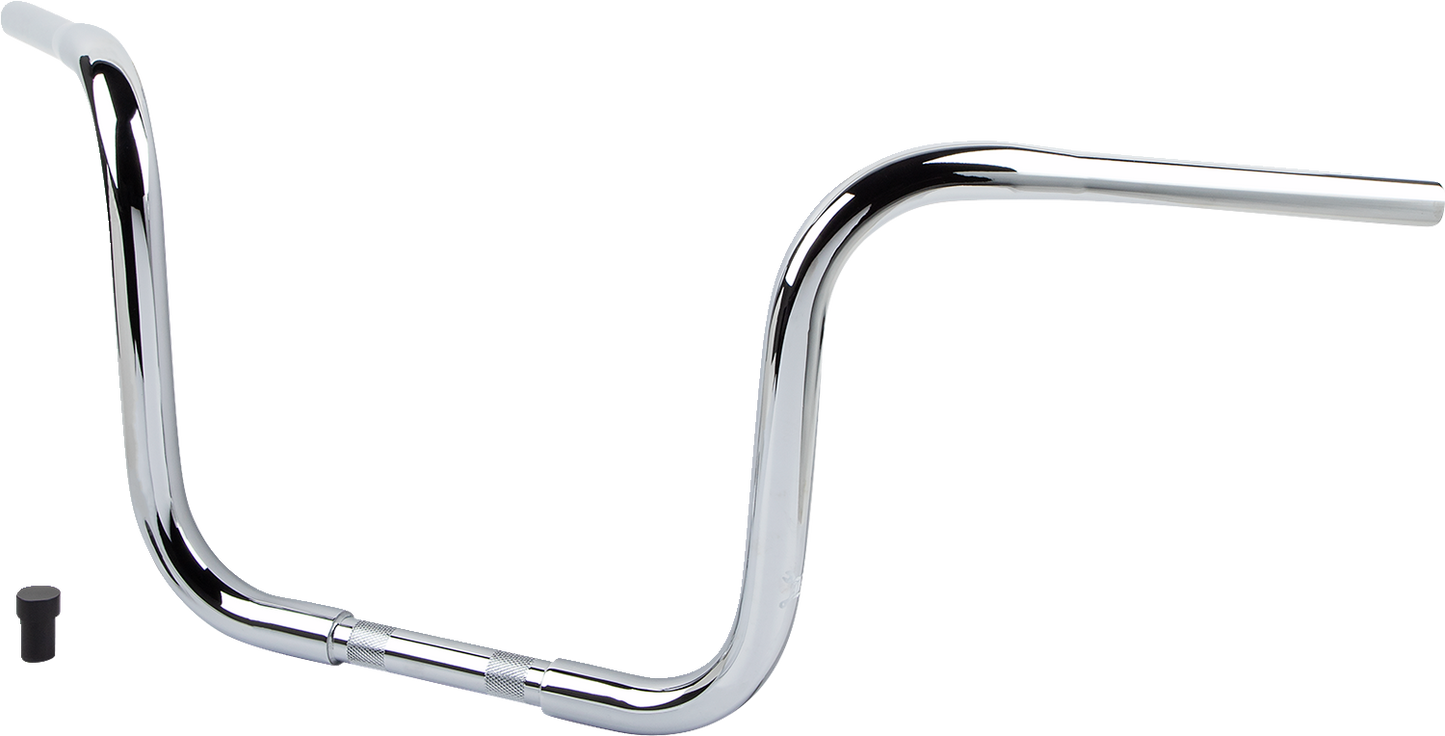 BURLY BRAND Gorilla Ape Handlebar - TBW - 12" - Chrome B12-1501C