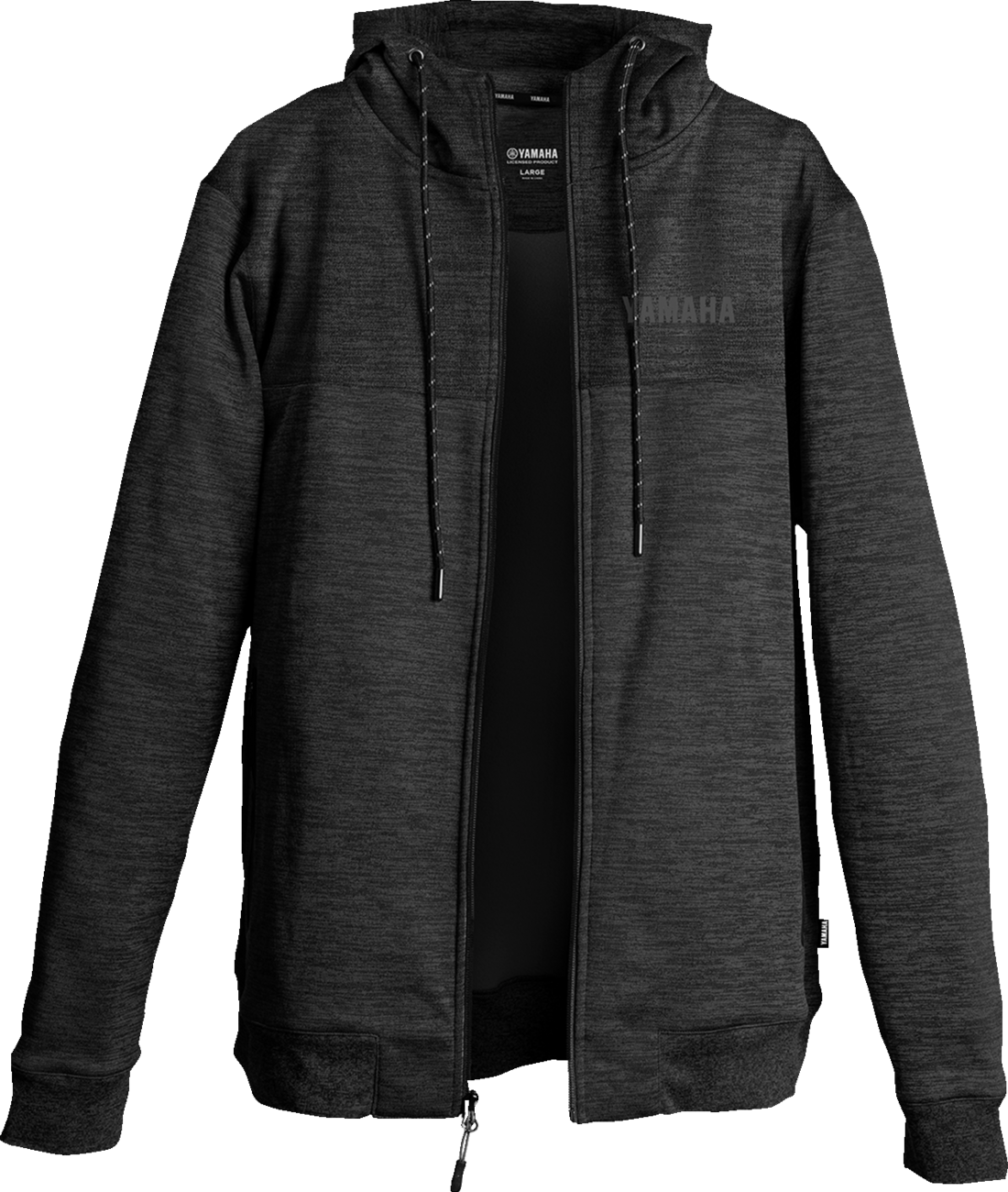 Yamaha Apparel Yamaha Zip Hoodie - Black - Medium (Part #3050-6534)