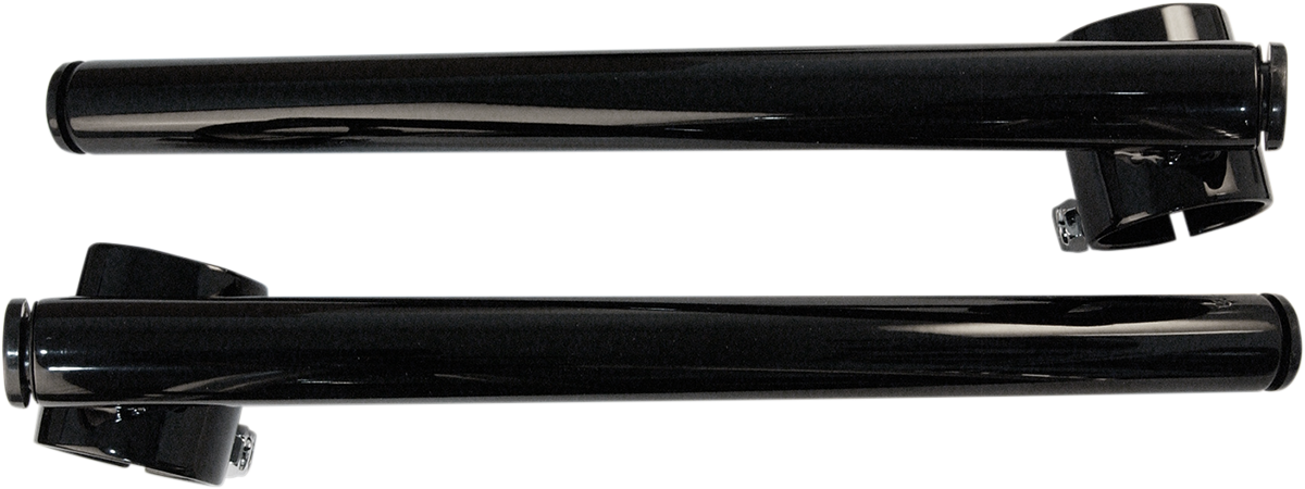 EMGO 1" Clip-On Handlebar - 41 mm - Dimpled - Black 23-93144