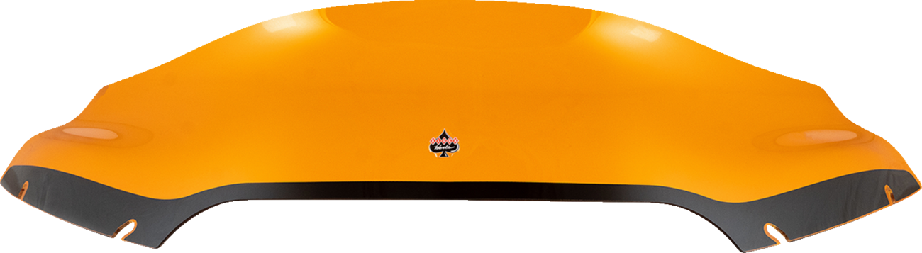 KLOCK WERKS Kolor Flare® Windshield - 6" - Orange - '15-'25 FLTR KWW-01-0661