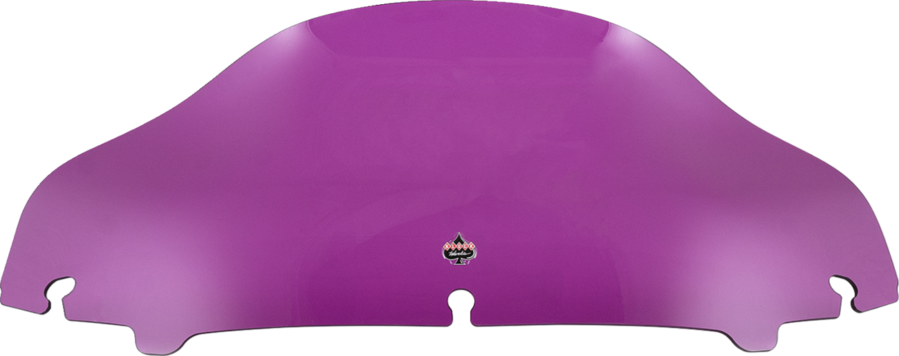 KLOCK WERKS Kolor Flare® Windshield - 6-1/2" - Purple - '14-'25 FLH/FLHT/FLHX KWW-01-0687