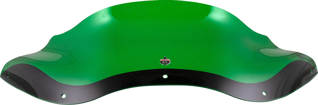 KLOCK WERKS Kolor Flare® Windshield - 8" - Green - '98-'13 FLTR KWW-01-0692