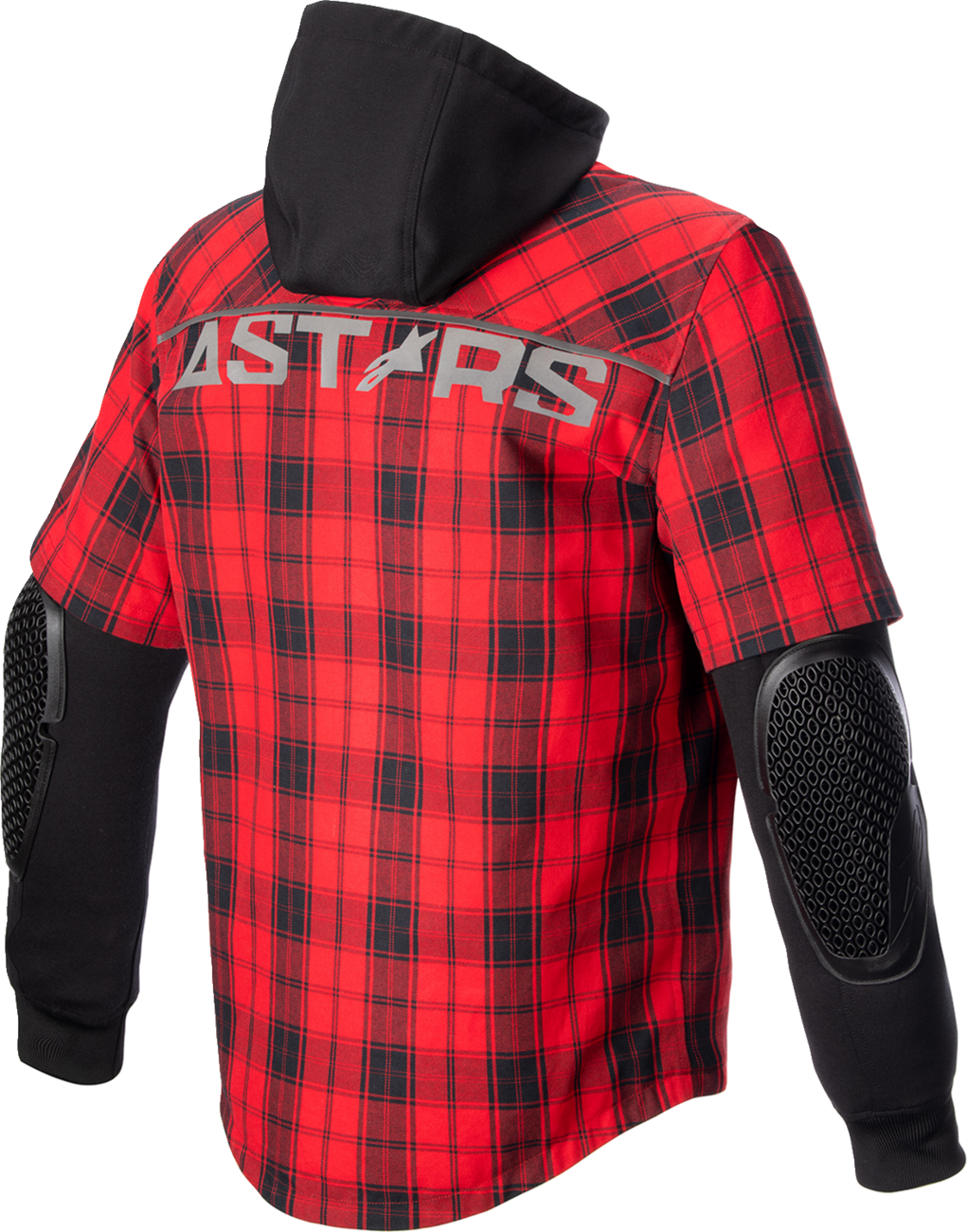ALPINESTARS MO.ST.EQ Tartan Jacket - Red/Black - Large 4300424-3136-L