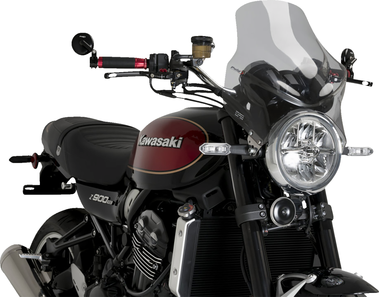 PUIG HI-TECH PARTS Top Windshield - Smoke - Z900RS 21352H