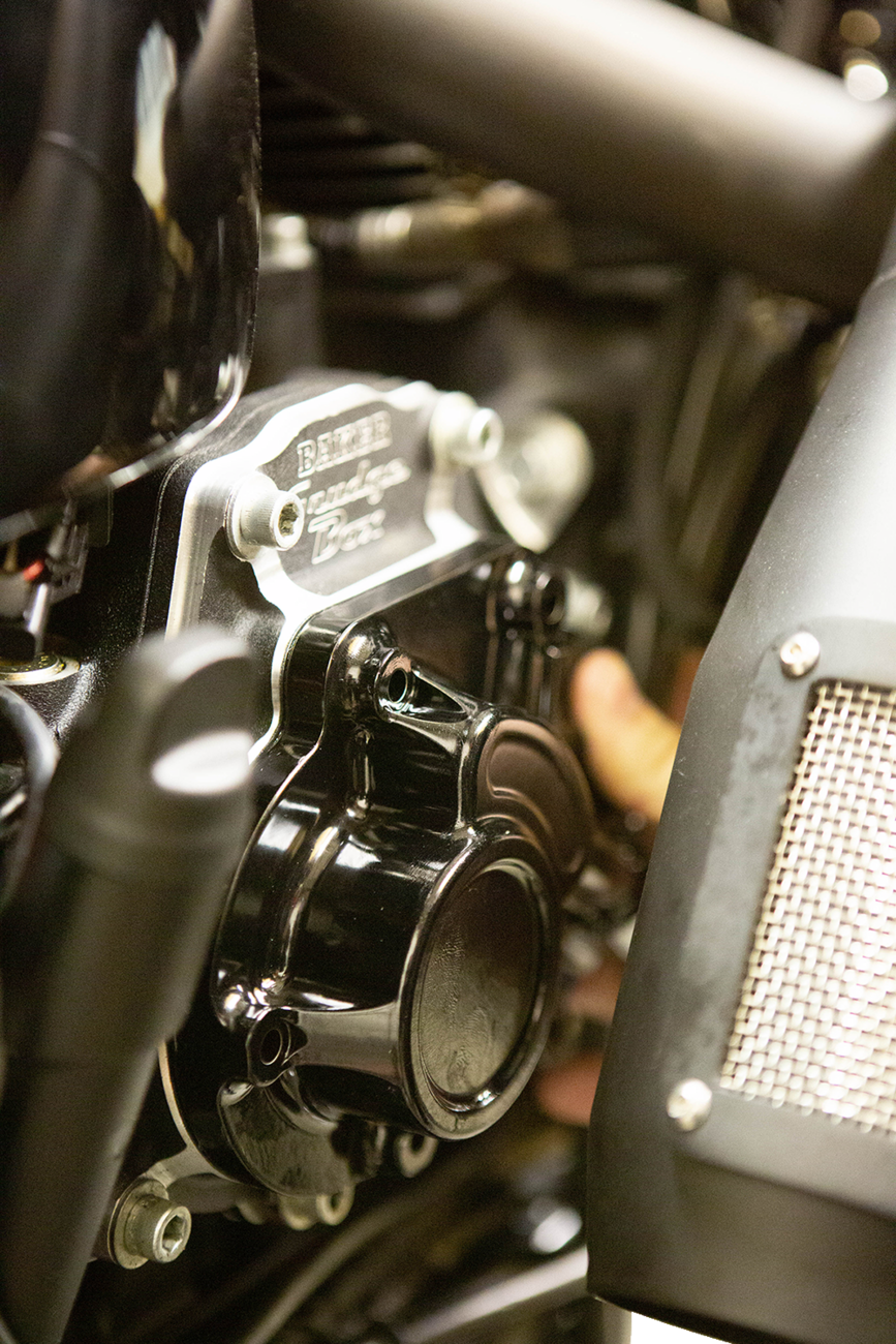 BAKER DRIVETRAIN Function-Formed™ Transmission Side Cover Assembly - Gloss Black BD-10605-A