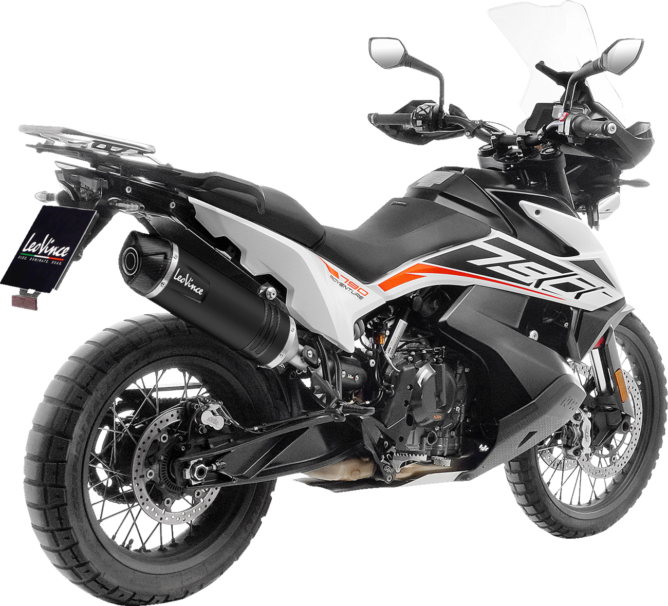 LEOVINCE LV One EVO Slip-On Muffler - Black 14414EBU