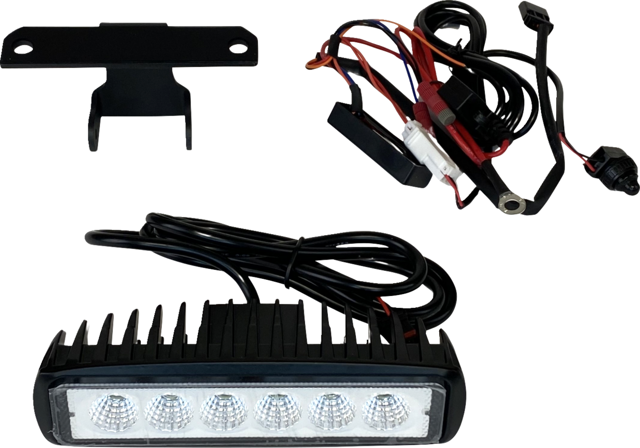 CUSTOM DYNAMICS LED Light Bar - White Lens - FLTR RG-LB-W-KIT