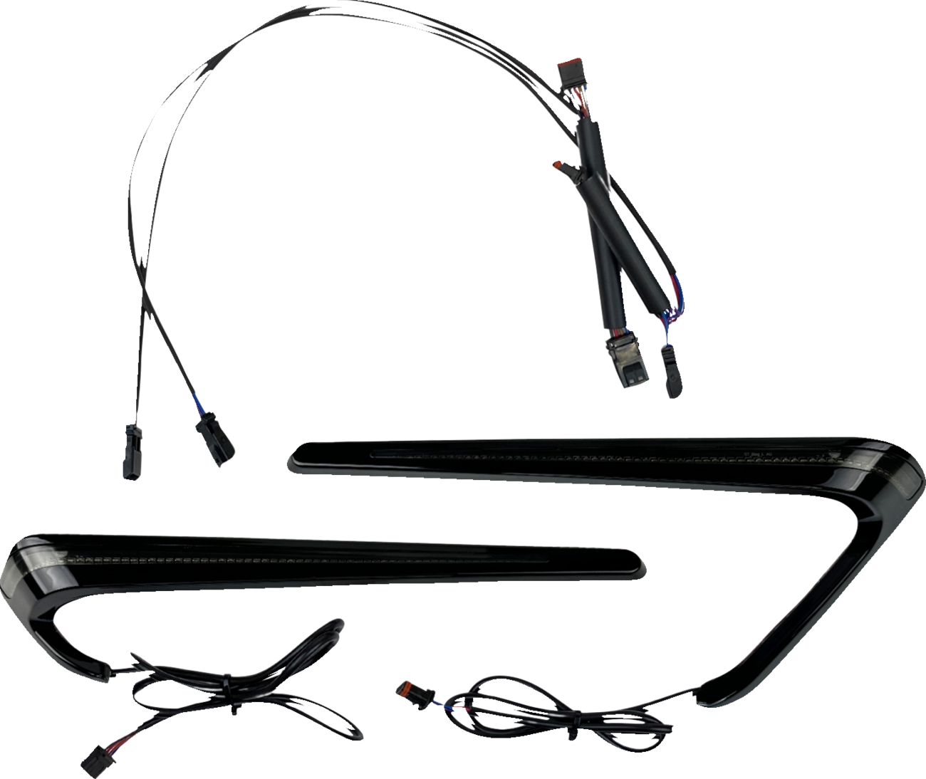 CUSTOM DYNAMICS Saddlebag Lights - LED - Smoke Lens CD-LRST-BAG-SB
