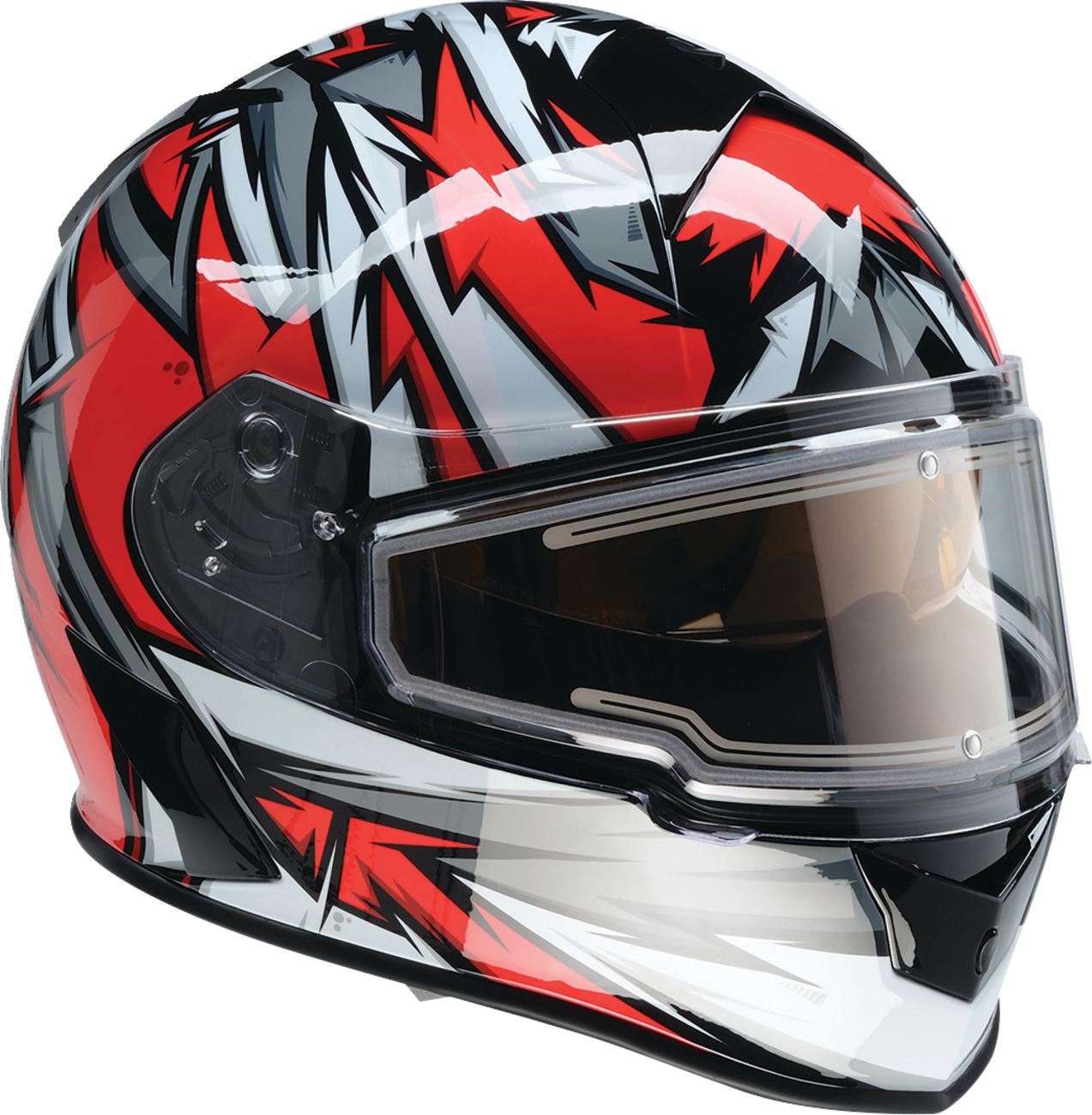 Z1R Warrant Snow Helmet - Neuron - Red/White - Medium 0101-17219