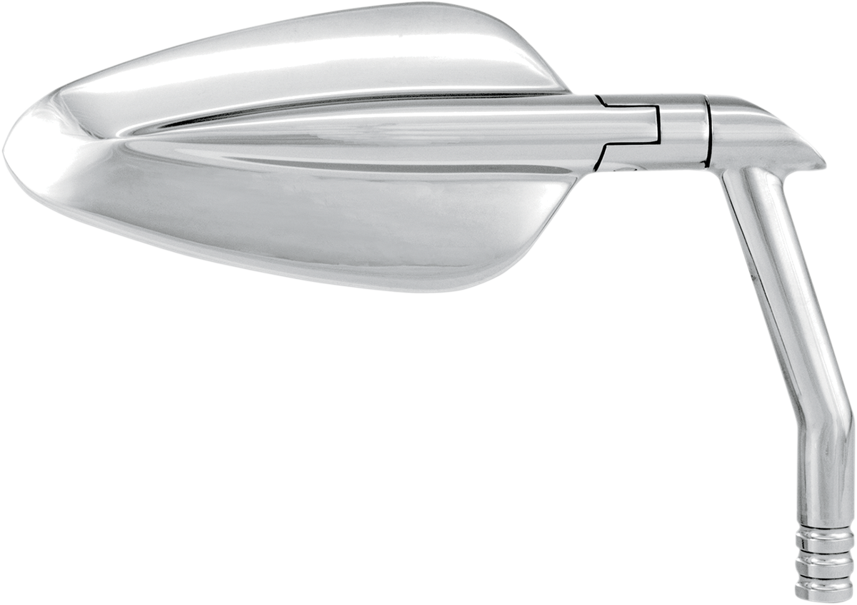 PERFORMANCE MACHINE (PM) Mirror - Vision - Arrow - Side View - Triangle - Chrome - Left/Right 0064-2023-CH