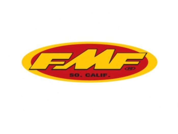 FMF 23" OVAL TRAILER STKR (YEL/RED) (INDIVIDUAL)