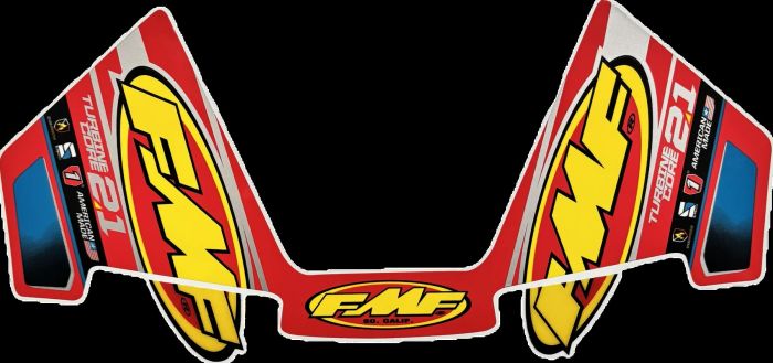 FMF TURBINECORE 2.1 MYLAR DECAL REPLACEMENT 3PC