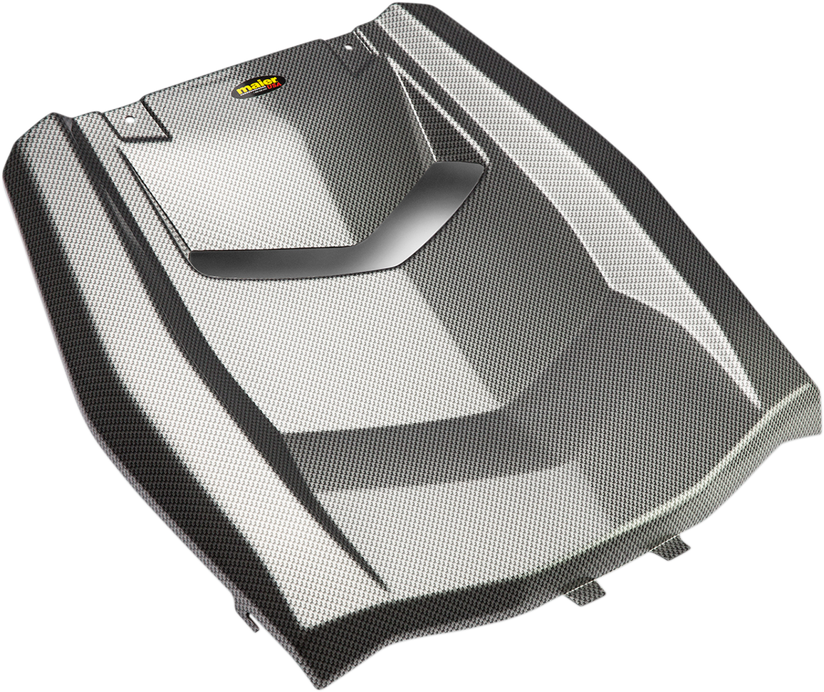 MAIER Hood - Upper - Black/Carbon Fiber - Yamaha - YXZ '16-'18 19036-30