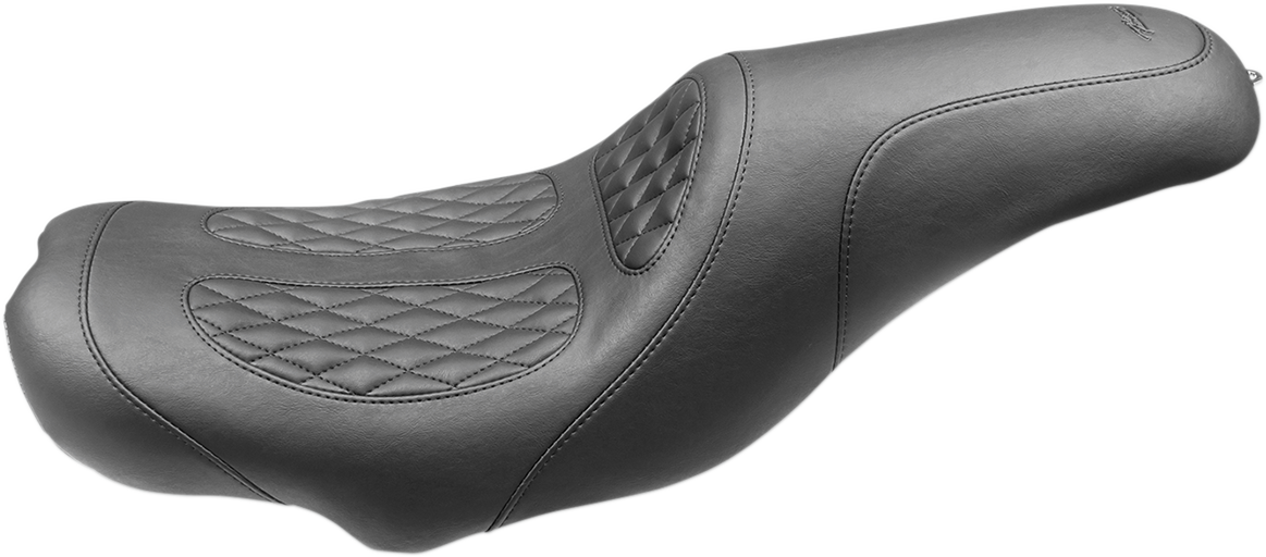 MUSTANG Tripper Fastback Perewitz Seat - Diamond - FLH/FLT '08-'25 75224