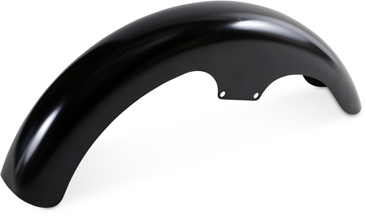 KLOCK WERKS TFL Front Fender - Black - 19" Wheel - HD Dyna/FXR/Sportster KWF-03-0006