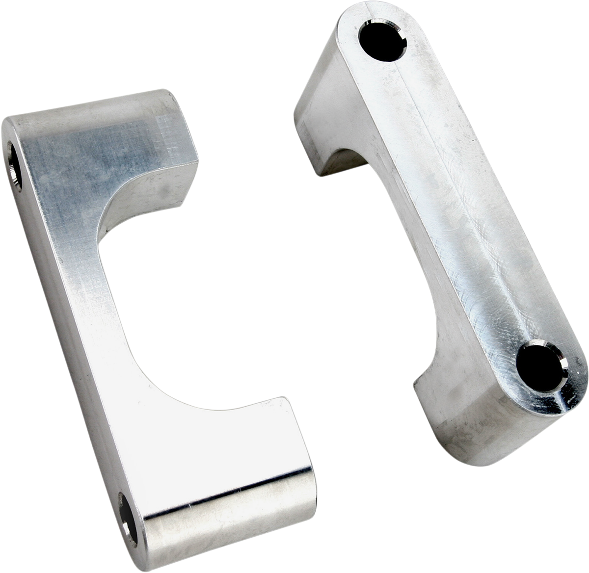 KLOCK WERKS Hugger Front Fender Mounting Blocks - For 21" Wheels - Satin KWFS-02-0106