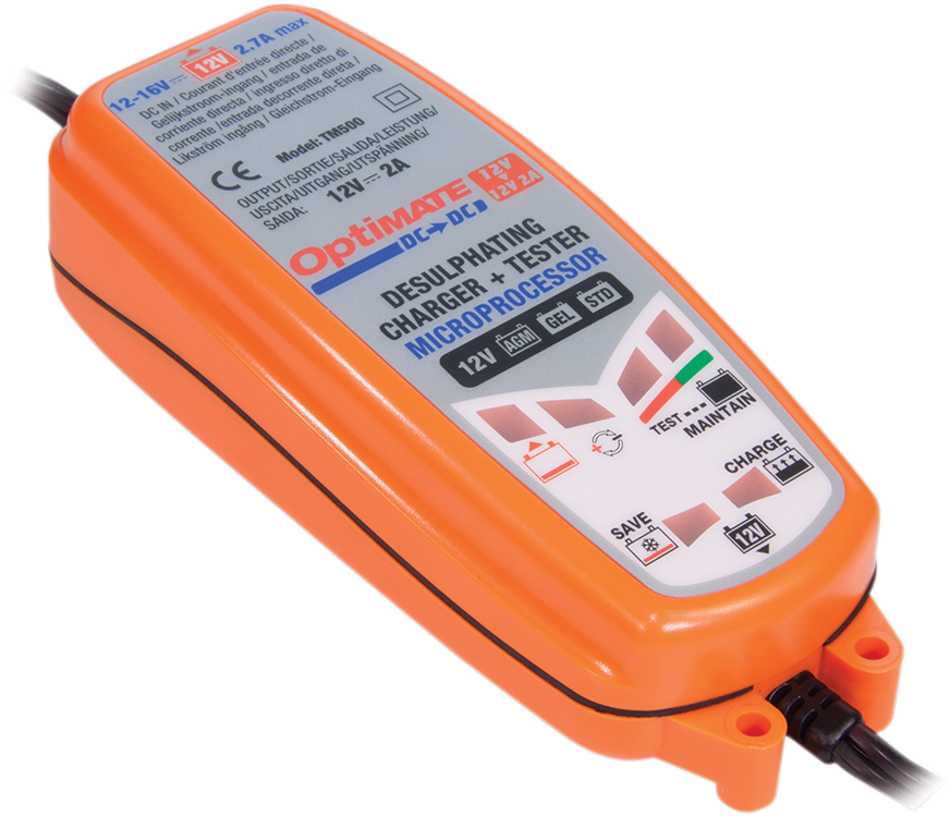 TECMATE Optimate™ DC-DUO Battery Charger/Maintainer TM500V3