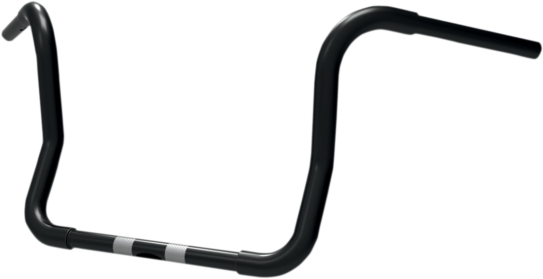 KHROME WERKS 1-1/4" Fat Ape Hanger Handlebar - 12" - TBW - Black 300830