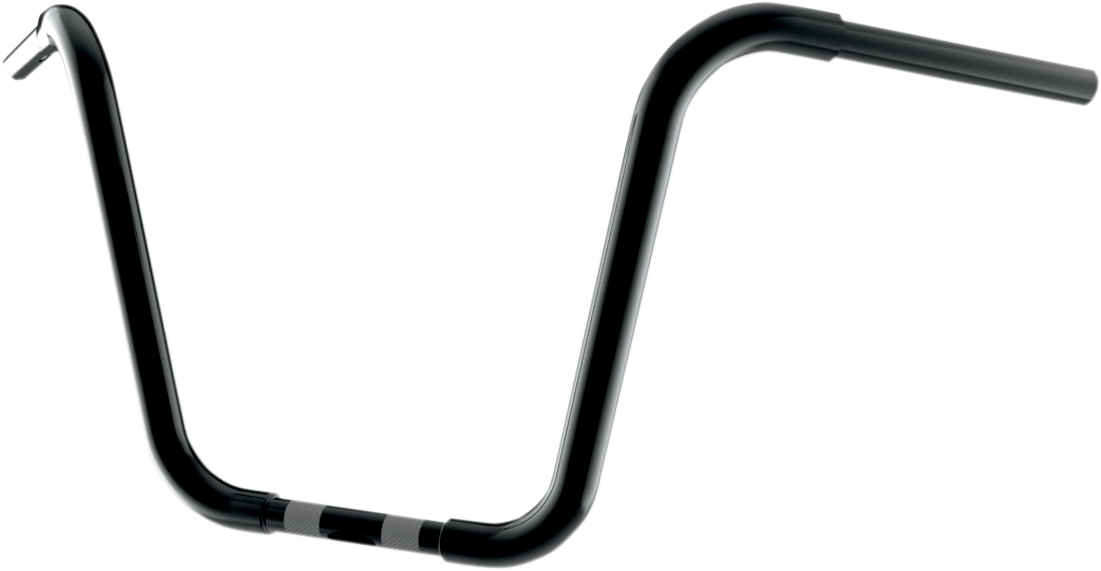 KHROME WERKS 1-1/4" Fat Ape Hanger Handlebar - 14" - TBW - Black 300834