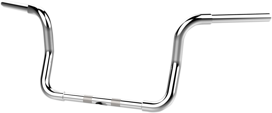 KHROME WERKS 1-1/4" Bobber Ape Hanger Handlebar - TBW - 10" - Chrome 300400
