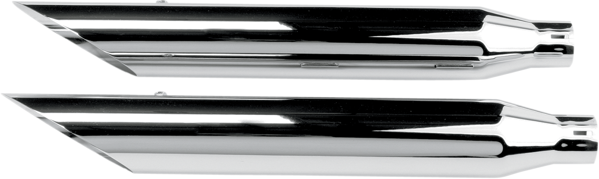 KHROME WERKS 3" HP-Plus® Slip-On Mufflers - Slashcut 202350