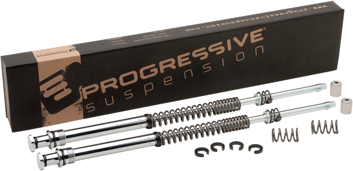 Progressive Suspension Monotube Cartridge Fork Kit 41mm - Model 31-2504 for Enhanced Motorcycle Handling