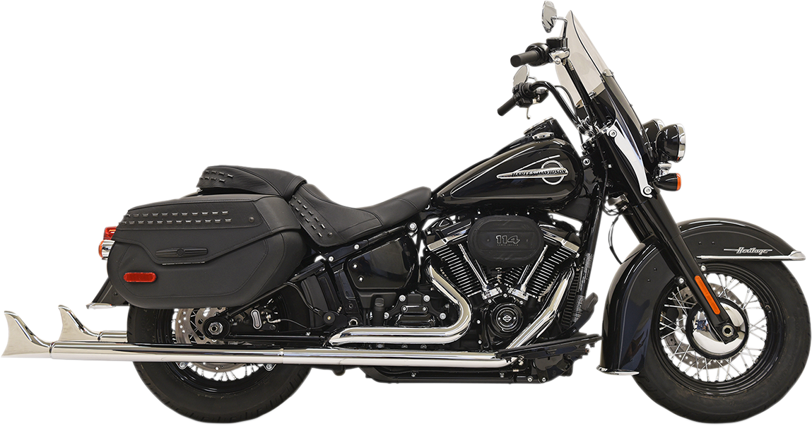 BASSANI XHAUST Fishtail Exhaust - 36" 1S96E-36