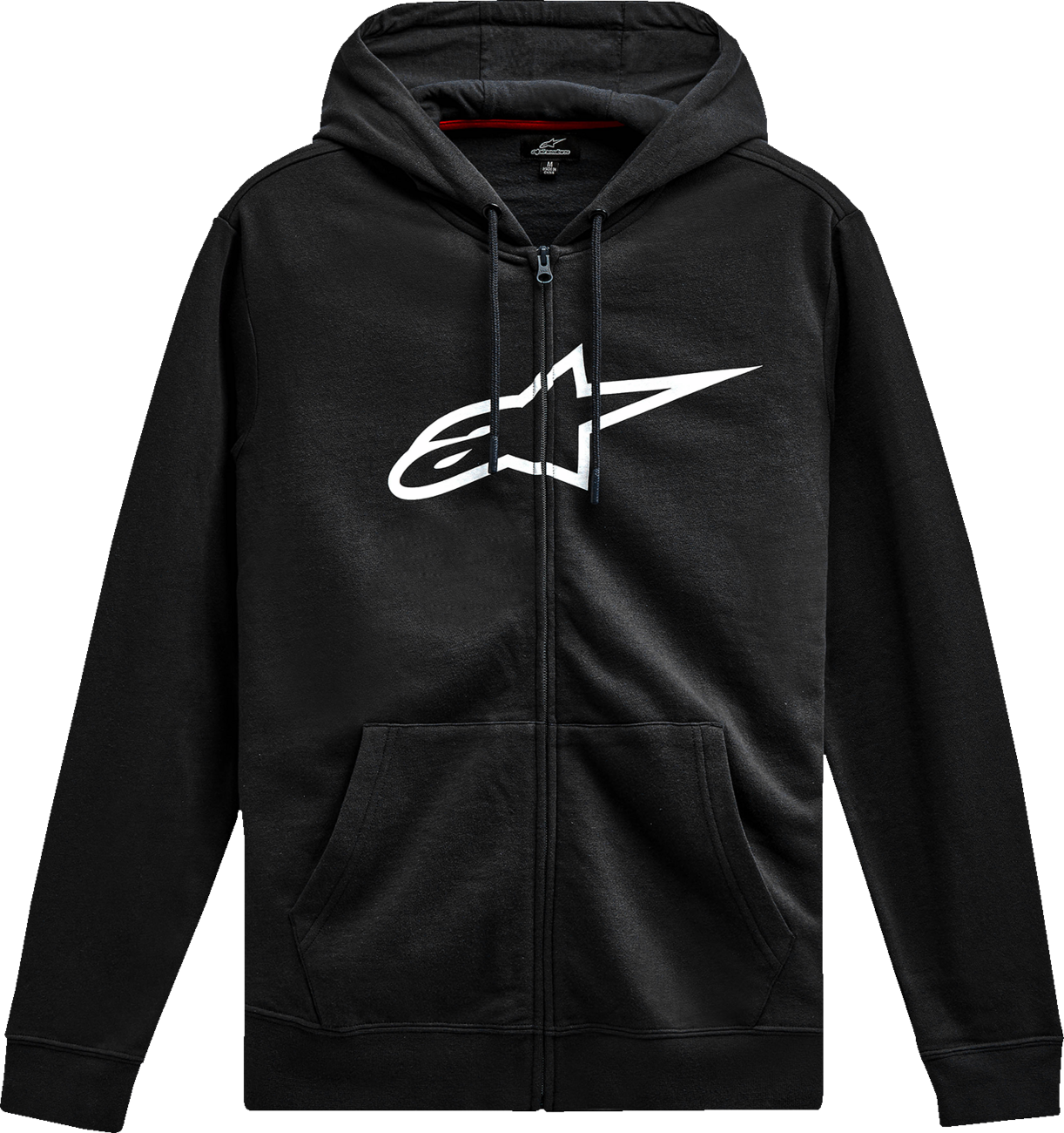 ALPINESTARS Ageless V3 Zip Hoodie - Black/White - Large 1244-51490-1020-L