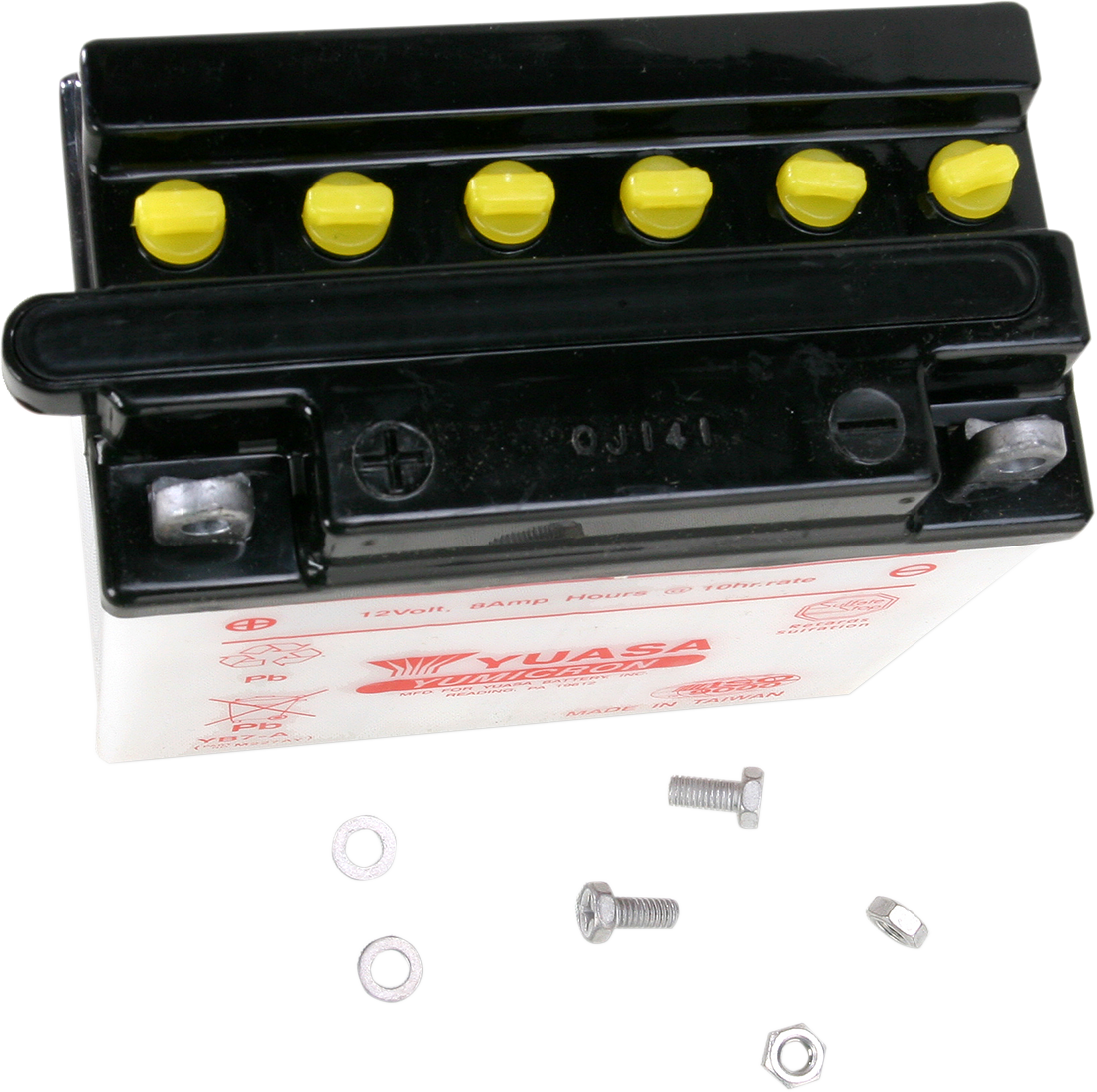 YUASA YB7-A YUAM227AY Lead-Acid Battery - Shipped Dry, Compact Power for Your Equipment