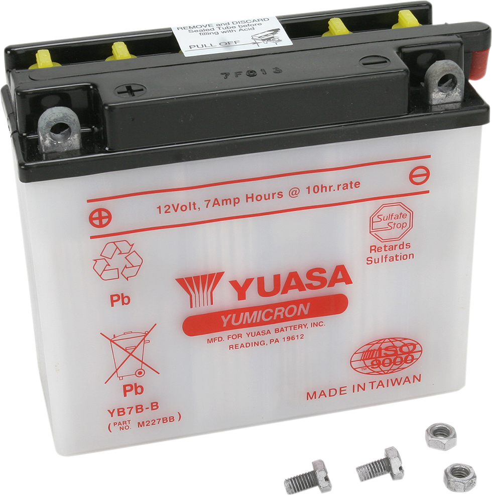 YUASA YUAM227BB Lead-Acid Battery for Heavy-Duty Applications