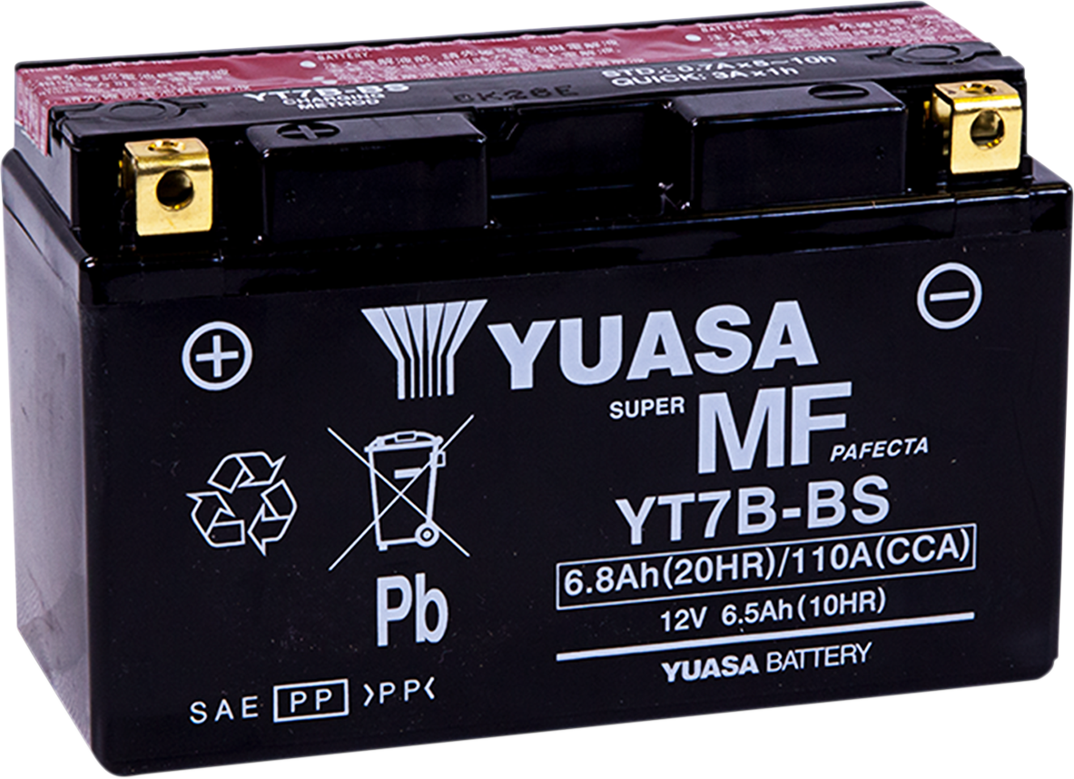 YUASA AGM Battery YT7B-BS YUAM62T7B for Reliable Power Supply