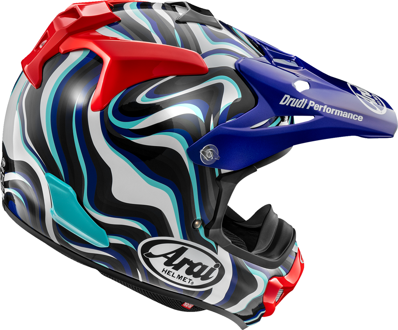 ARAI HELMETS VX-Pro4 Helmet - Stream - Blue - Medium 0110-8877