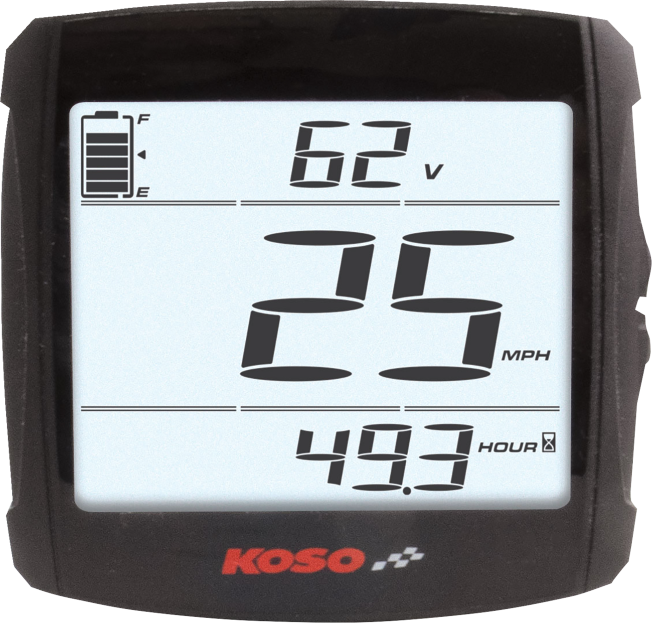 KOSO NORTH AMERICA XR-01 GPS Speedometer with Sensor BB026010