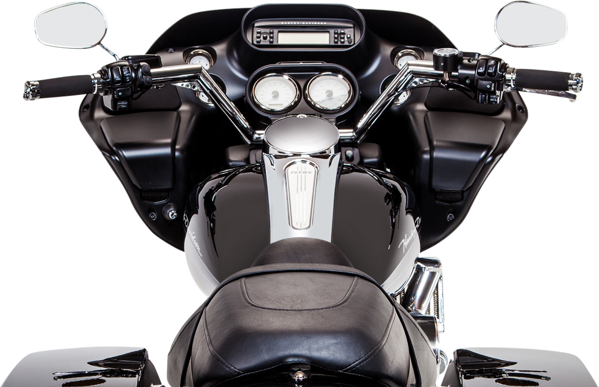 TRASK 1-1/4" V-Line Handlebar - 2+ - Chrome TM-2020CH