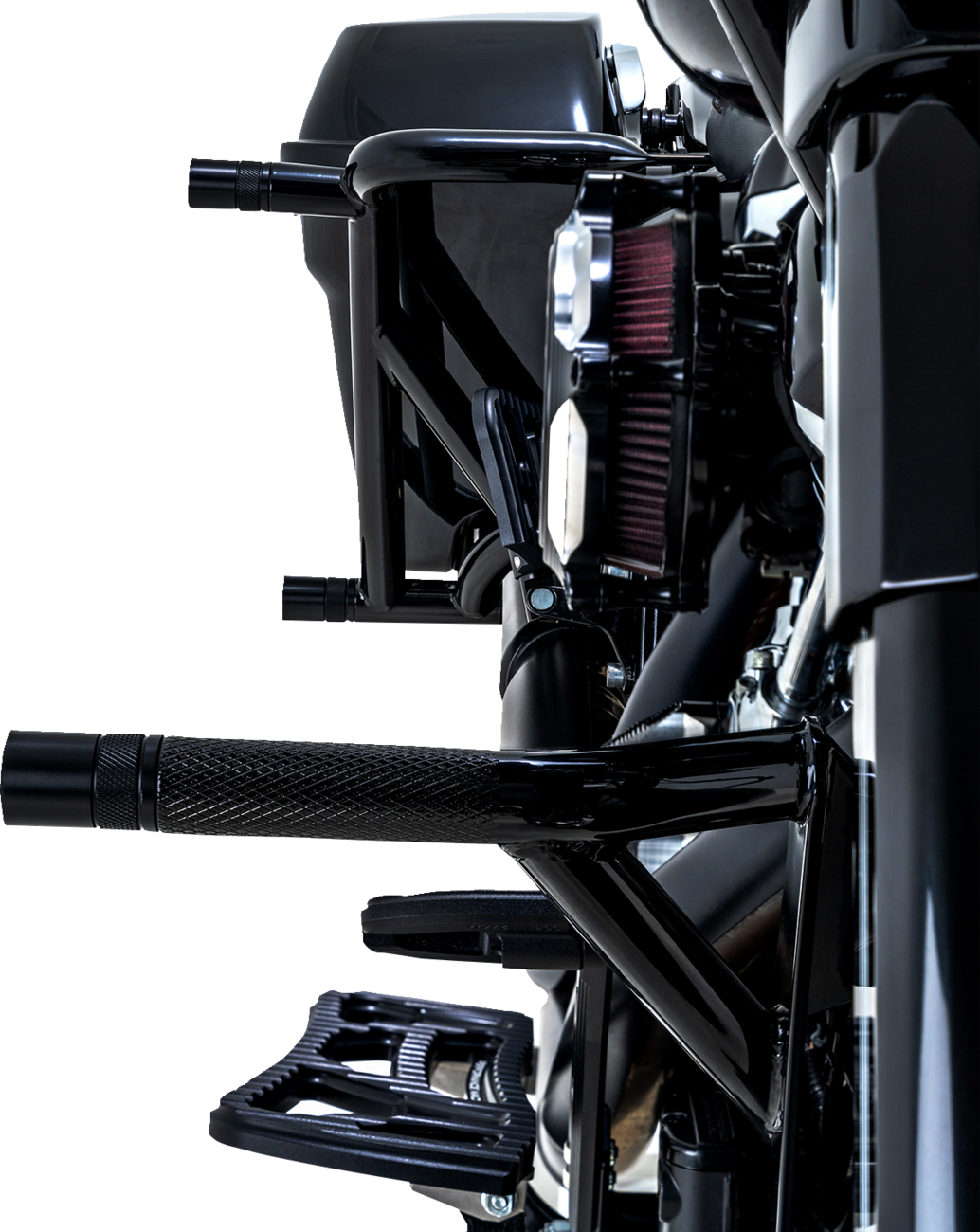 BURLY BRAND Rear Brawler Kit - Black - HD Toring SA-3013-002