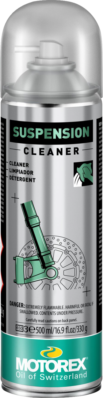 MOTOREX Suspension Cleaner 500 ml Part 310707 for Internal and External Suspension Components