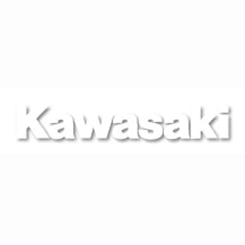 FX 2015 3' DIE-CUT STICKERS KAWASAKI (WHITE)