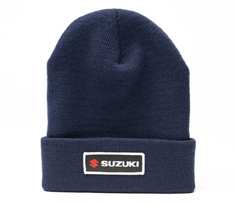 Factory Effex Suzuki Beanie - Navy One Size