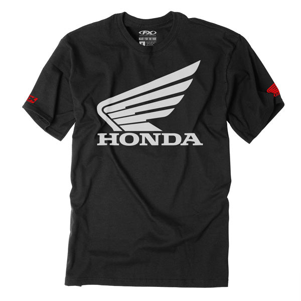 Factory Effex Honda Big T-Shirt in Black (XXL) - Comfortable Casual Wear